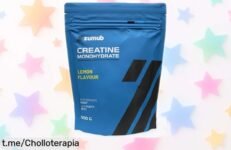 Impulsa tu fuerza con la creatina monohidratada Zumub en polvo 500g a un precio loco, solo por tiempo limitado para transformar tus entrenos en algo espectacular.