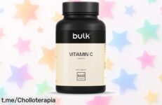 Impulsa tu salud con Bulk Vitamina C: 90 comprimidos de 1000 mg para sentirte fuerte, ¡ahora a un precio loco que no podrás dejar pasar!