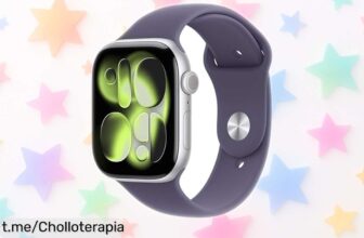 Increíble Apple Watch Series 11 GPS con pantalla siempre activa y control de sueño, ahora a un precio que no tienes que dejar pasar. ¡Aprovecha este super chollo antes de quedarte sin él!