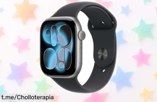 Increíble Apple Watch Series 11 GPS que cuida tu salud y controla tu sueño a un precio de escándalo, ¡hazlo tuyo antes de que se agote!