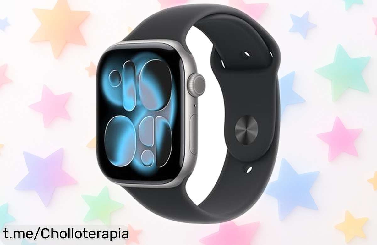 Increíble Apple Watch Series 11 GPS que cuida tu salud y controla tu sueño a un precio de escándalo, ¡hazlo tuyo antes de que se agote!