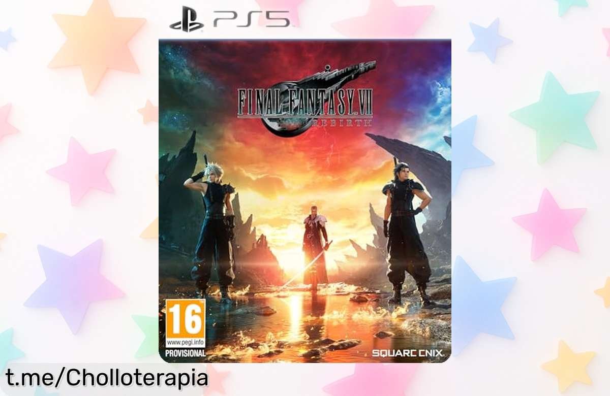 Increíble Final Fantasy VII Rebirth con combates épicos y montones de minijuegos, ¡aprovecha este super chollo que no querrás perderte!