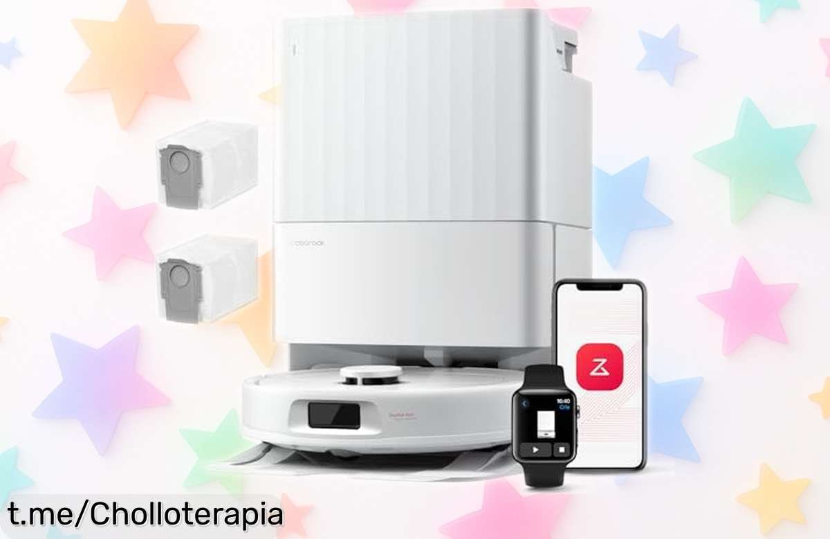 Increíble Robot aspirador Roborock QV 35A a precio loco: ¡succión de 8000Pa, dos mopas giratorias y esquiva obstáculos como un pro! No te quedes sin el tuyo.