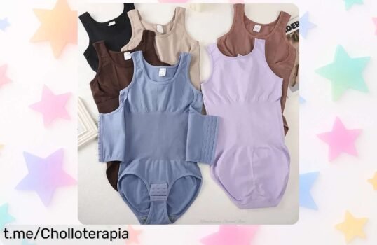 Increíble body moldeador con cremallera y cinturón que redefine tu figura, diseñado para resaltar tu belleza de forma espectacular ¡No te quedes sin el tuyo!