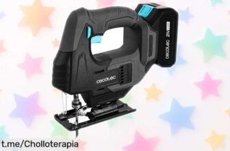 Increíble caladora inalámbrica Cecotec MultiCut 500 Vision Liberty con batería potente y luz LED, ¡aprovéchala ya a un precio de ganga que hipnotiza!