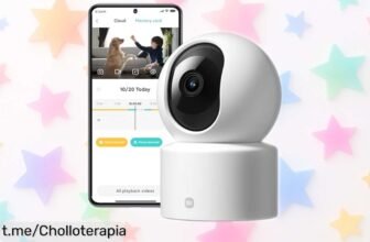 Increíble cámara de vigilancia Xiaomi C301 con 2K y visión nocturna a color, ¡su precio se ha reducido a un chollazo que no puedes dejar escapar!