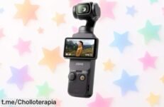 Increíble cámara súper compacta DJI Osmo Pocket 3 a un precio loca con grabación en 4K y pantalla giratoria. Captura tus aventuras como nunca antes, ¡no dejes pasar esta oferta!