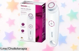 Increíble cepillo limpiador facial Beurer FC 45, ahora a un precio loco: deja tu piel suave y luminosa con cada uso. ¡No dejes pasar este ofertón que cambiará tu rutina!
