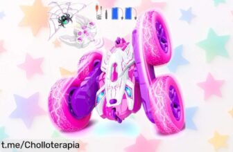 Increíble coche teledirigido Dreamlandia para peques, giros de 360°, batería doble y diversión asegurada ¡Aprovecha el precio tirado que no se repetirá!