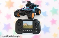Increíble coche teledirigido RC Pisosorc con cámara y pantalla en el mando, ahora a precio loco: diviértete en grande sin complicaciones ¡No dejes pasar esta oportunidad!