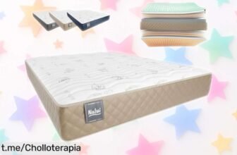 Increíble colchón viscoelástico Don Descanso Mulhacen DualSense a precio loco, duerme como un rey con su tecnología reguladora y siente la diferencia cada noche. ¡Hazlo tuyo ya!
