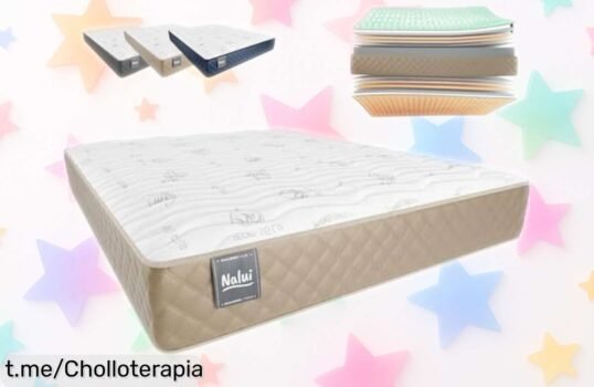 Increíble colchón viscoelástico Don Descanso Mulhacen DualSense a precio loco, duerme como un rey con su tecnología reguladora y siente la diferencia cada noche. ¡Hazlo tuyo ya!