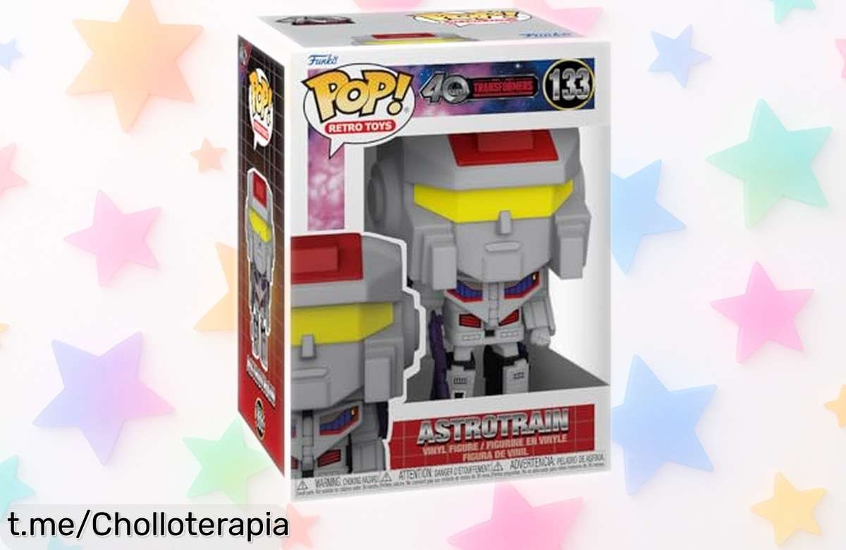 Increíble figura Funko Pop! de Astrotrain, el clásico Transformers G1, ahora a un precio regalado que no podrás dejar escapar, dale vida a tu colección y haz feliz al fanático que llevas dentro.
