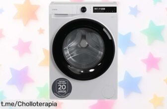 Increíble lavadora Candy ProWash 500 BR de 9 kg con wifi y motor silencioso, ¡aprovecha su precio rebajado y disfruta de la ropa impecable en un abrir y cerrar de ojos!