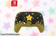Increíble mando inalámbrico Turtle Beach Rematch edición Super Mario con luz en la oscuridad, ahora a precio de risa, ¡no te quedes sin el tuyo y gana más fácil!