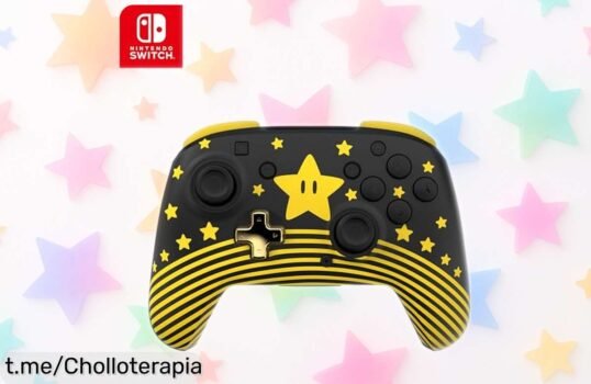 Increíble mando inalámbrico Turtle Beach Rematch edición Super Mario con luz en la oscuridad, ahora a precio de risa, ¡no te quedes sin el tuyo y gana más fácil!