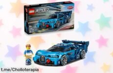Increíble maqueta LEGO del Bugatti Vision GT con minifigura de piloto a un precio espectacular, ¡descubre la emoción de construirlo tú mismo y llevarte este chollazo ya!