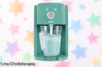 Increíble máquina para hacer granizados Jocca de 1.1L, un ofertón refrescante que hará tus días más divertidos y los olvidará del calor sin esfuerzo. ¡No esperes más!