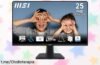 Increíble monitor profesional MSI Pro MP252 de 24,5” con pantalla IPS Full HD y altavoces: ¡ofertón que no podrás dejar escapar! Dale vida a tu espacio ahora mismo.