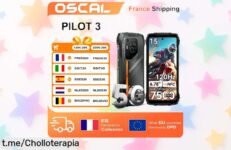 Increíble móvil todoterreno OSCAL PILOT 3 con pantalla gigante y batería enorme, ahora a precio de risa ¡No te lo pierdas, garántizate el tuyo antes de que se acaben!