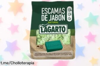 Increíble pack de 10 jabones naturales en escamas Lagarto a un precio loco, cuida tu piel sensible y disfruta con cada uso; ¡aprovéchalo antes que se agote!
