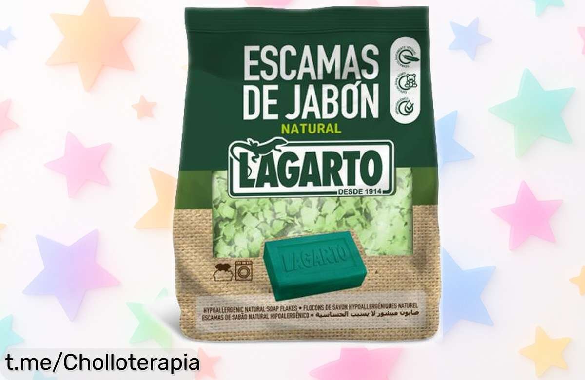 Increíble pack de 10 jabones naturales en escamas Lagarto a un precio loco, cuida tu piel sensible y disfruta con cada uso; ¡aprovéchalo antes que se agote!
