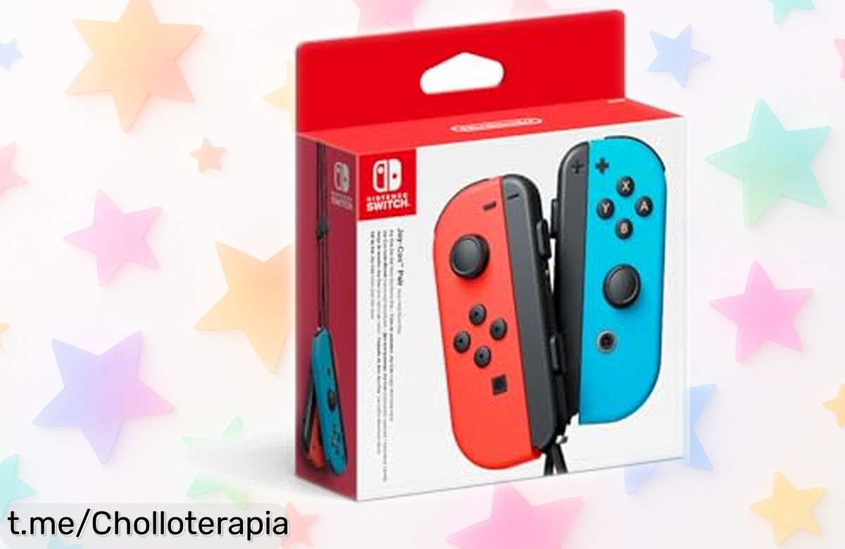 Increíble pack de dos mandos JoyCon para Nintendo Switch con vibración HD a un precio que no se repite, ¡no te lo puedes perder si amas la acción y el juego!