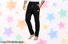 Increíble pantalón chándal ZOXOZ con bolsillos enormes y tela flexible a precio rebajado: ¡no dejes pasar este super chollo para lucir cómodo y a la moda!