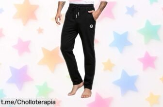 Increíble pantalón chándal ZOXOZ con bolsillos enormes y tela flexible a precio rebajado: ¡no dejes pasar este super chollo para lucir cómodo y a la moda!