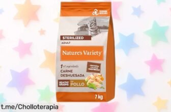 Increíble pienso para gatos esterilizados Nature's Variety con pollo deshuesado a precio loco, cuida su salud y bienestar ¡Mima a tu peludo sin arruinarte!