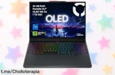 Increíble portátil gaming Lenovo Legion 5 Gen 10 con pantalla OLED, ¡super rendimiento gracias a su i7 y RTX 5070! Aprovecha esta oferta única antes de que se acabe.
