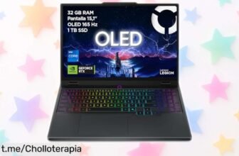 Increíble portátil gaming Lenovo Legion 5 Gen 10 con pantalla OLED, ¡super rendimiento gracias a su i7 y RTX 5070! Aprovecha esta oferta única antes de que se acabe.