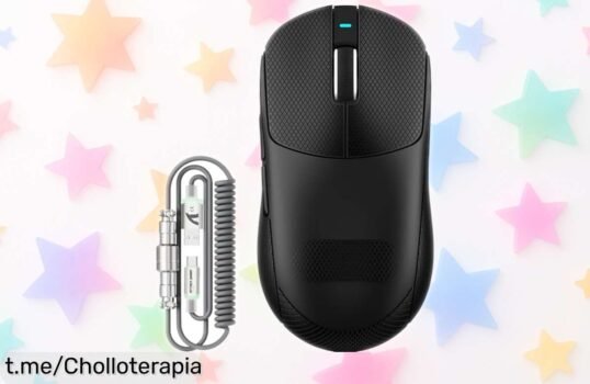 Increíble ratón gaming Attack Shark X8 Plus: peso pluma y control milimétrico, a un precio de locura que no puedes dejar escapar. ¡Hazte con él antes de que vuela!