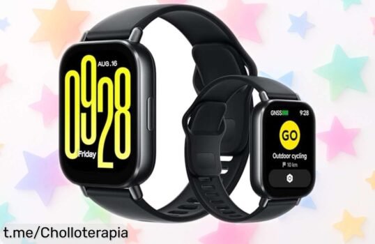 Increíble reloj inteligente Xiaomi Redmi Watch 5 Active con pantalla XXL y Bluetooth: precio locura, acompaña tus entrenos ¡aprovéchate de este super chollo antes que se acabe!