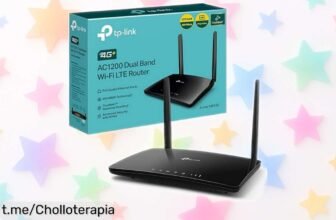 Increíble router 4G TPLink Archer MR550 con velocidad de hasta 300 Mbps y conexión para mil dispositivos a la vez, ¡no te lo pierdas porque está tirado de precio y es un chollazo!