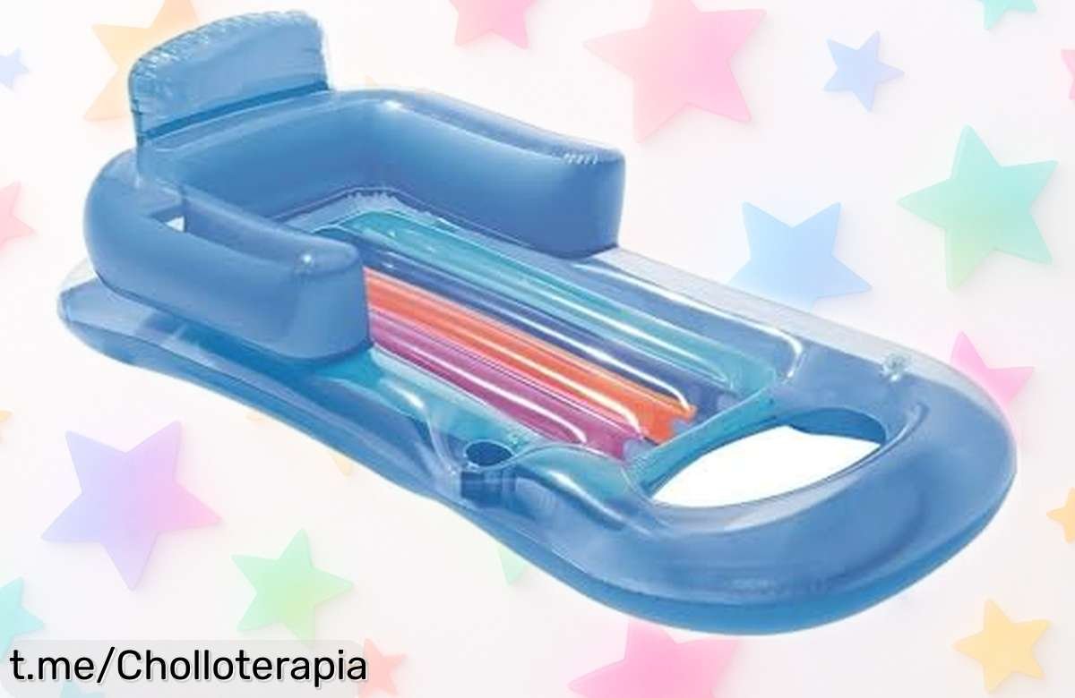Increíble sillón lounge Bestway 43028 de plástico resistente, se infla en un plis y transforma tu espacio: ¡ofertón que no puedes dejar escapar!