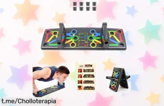 Increíble tabla multifunción Magic Select 14 en 1, ¡con precio de ganga que flipa! Entrena tu fuerza y disfruta del entrenamiento desde hoy mismo.