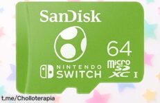 Increíble tarjeta microSD SanDisk de 64GB para Nintendo Switch, ideal para tus juegos a toda velocidad y ahora con un precio loco, ¡no te quedes sin la tuya!