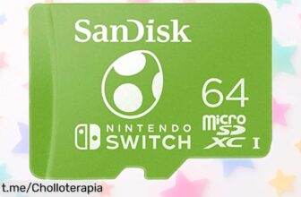 Increíble tarjeta microSD SanDisk de 64GB para Nintendo Switch, ideal para tus juegos a toda velocidad y ahora con un precio loco, ¡no te quedes sin la tuya!
