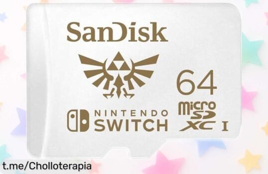 Increíble tarjeta microSD SanDisk de 64GB para Nintendo Switch, ¡rebajada a un precio loco y lista para que guardes tus juegos y momentos sin preocupaciones!