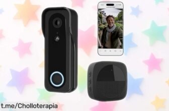 Increíble timbre inalámbrico con cámara 2K HD Trust, monitoriza y habla con visitantes desde tu móvil. ¡Aprovecha esta oferta única antes de que se agote!