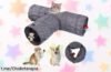 Increíble túnel plegable para gatos MZSX con 3 vías y pelotitas, ¡aprovecha esta oferta única que no volverá! Tu mascota te lo agradecerá jugando a mil.