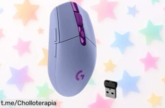Increíble y rápido ratón gaming inalámbrico Logitech G305 Lightspeed con precisión brutal, ¡batería imbatible y a un precio de ganga que no verás otra vez!