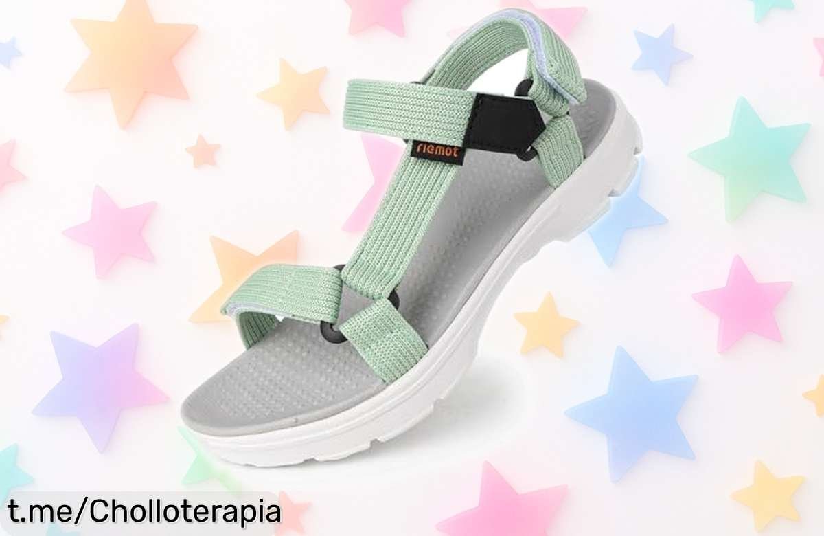 Increíbles sandalias deportivas Riemot con suela antideslizante, bajadas de precio para que te aventures sin preocupaciones, ¡no dejes pasar este ofertón!