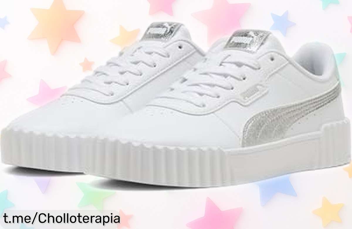 Increíbles zapatillas Puma Carina 3.0 para mujer a precio de ganga, con estilo fabuloso que te hará sentir única y lista para cualquier aventura. ¡No dejes pasar esta super oferta!
