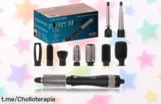 Inmejorable cepillo de aire Cecotec Bamba CeramicCare 10 en 1 con 10 cabezales intercambiables a un precio reventado, ¡renueva tu look y sorpréndete ya!