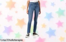 Jeans Wrangler Slim para mujer con descuento brutal, un clásico que siente de lujo y estiliza tu figura. ¡No te quedes sin ellos! Renueva tu armario ya mismo.