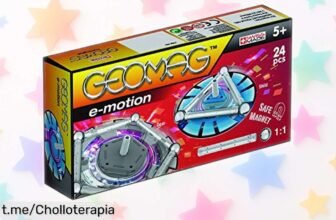 Juego de construcción EMotion Power Spin de Geomag, un juegazo ahora a precio loco para que tus horas sean pura diversión y asombro. ¡No te lo pierdas!