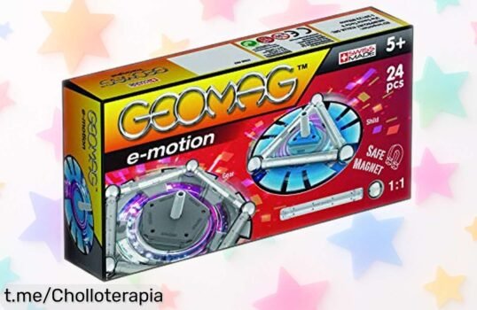 Juego de construcción EMotion Power Spin de Geomag, un juegazo ahora a precio loco para que tus horas sean pura diversión y asombro. ¡No te lo pierdas!