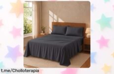 Juego de sábanas Degrees Home Premium 4 piezas: suavitidad y resistencia a un precio regalado que hará que tus noches sean mágicas. ¡No te lo pierdas, hazte con ellas ya!